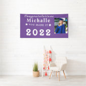 Aangepaste diploma-banner - Gepersonaliseerd jaarg Spandoek (Insitu)