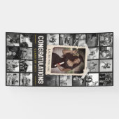Aangepaste diploma-banner, retro-fotocollage 4x8' spandoek (Horizontaal)