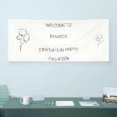 Aangepaste diploma-banner voor honden | Foto & Ras Spandoek (Beurs)