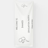 Aangepaste diploma-banner voor honden | Foto & Ras Spandoek (Verticaal)