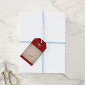 Aangepaste diploma bedankkaart cadeaulabel (Met Touw)