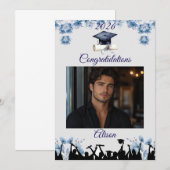 Aangepaste diploma kaart | Voeg je eigen foto & na (Voorkant / Achterkant)