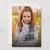 Aangepaste diploma-uitnodiging kaart (Voorkant)