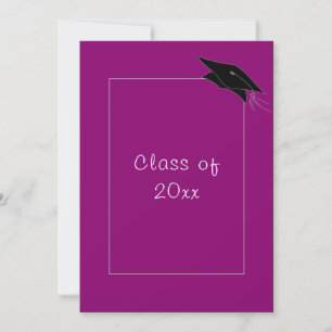 Aangepaste diploma-uitnodigingen Voorbeeld Kies kl