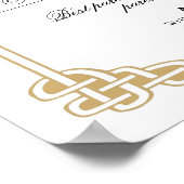 Aangepaste diplomacertificaten Sjablonen Poster (Hoek)