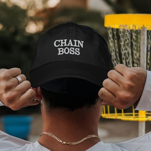 Aangepaste Discgolf Kettingbaas Cadeau Geborduurde Pet
