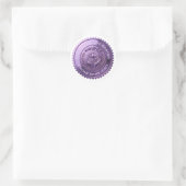 Aangepaste DIY 3D paarse folie Reiki Master zegel  (Tas)