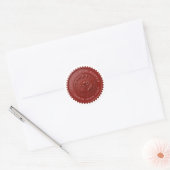 Aangepaste DIY 3D rode wasfolie Reiki Master zegel (Envelop)