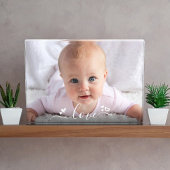 Aangepaste DIY Baby Sweet Schattigee Liefde Script Fotoblokken