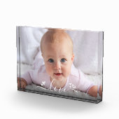 Aangepaste DIY Baby Sweet Schattigee Liefde Script Fotoblokken (Rechts)