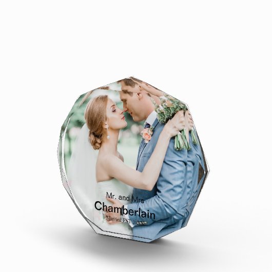 Aangepaste DIY bruiloft aandenken Fotoblokken (Rechts)