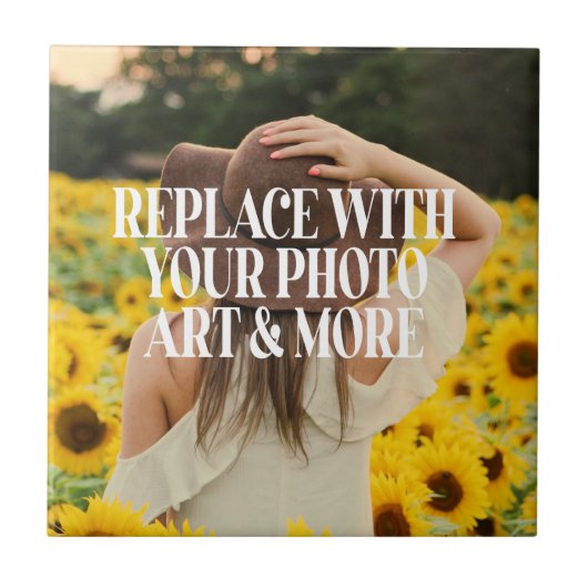 Aangepaste DIY Tegeltje (Voorkant)