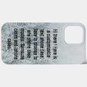 Aangepaste DIY-tekst en afbeelding creëer je eigen Case-Mate iPhone Case (Achterkant (horizontaal))