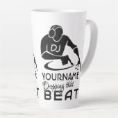 Aangepaste DJ-naam Latte Mok (Rechterhoek)