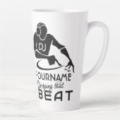 Aangepaste DJ-naam Latte Mok (Rechts)