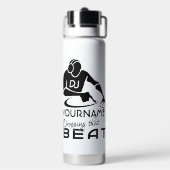 Aangepaste DJ-naam Waterfles (Achterkant)