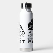 Aangepaste DJ-naam Waterfles (Links)