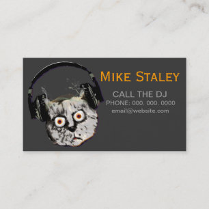 Aangepaste DJ Promotie Idee Visitekaartje