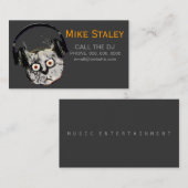 Aangepaste DJ Promotie Idee Visitekaartje (Voorkant / Achterkant)