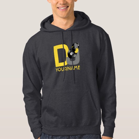 Aangepaste DJ-shirten en -jassen Hoodie (Voorkant)
