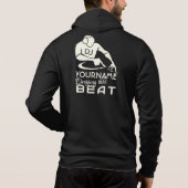Aangepaste DJ-shirten en -jassen Hoodie (Achterkant)