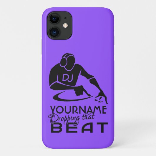 Aangepaste DJ-telefoongesprekken Case-Mate iPhone Case (Achterkant)