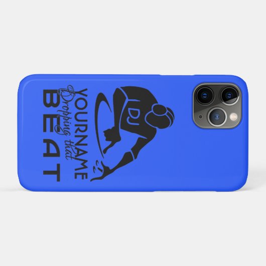 Aangepaste DJ-telefoongesprekken Case-Mate iPhone Case (Achterkant (horizontaal))