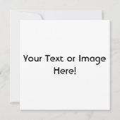 Aangepaste DJ-uitnodiging Kaart (Achterkant)