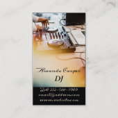 Aangepaste DJ Visitekaartje (Voorkant)