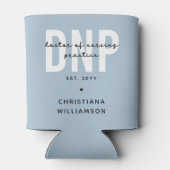 Aangepaste DNP Doctor of Nursing Practice Afstuder Blikjeskoeler (Achterkant)