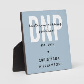 Aangepaste DNP Doctor of Nursing Practice Afstuder Fotoplaat (Voorkant)