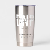 Aangepaste DNP Doctor of Nursing Practice Afstuder Geïsoleerde Drinkbeker (Links)