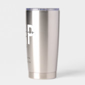 Aangepaste DNP Doctor of Nursing Practice Afstuder Geïsoleerde Drinkbeker (Achterkant)