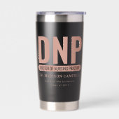 Aangepaste DNP Doctor of Nursing Practice Afstuder Geïsoleerde Drinkbeker (Links)