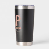 Aangepaste DNP Doctor of Nursing Practice Afstuder Geïsoleerde Drinkbeker (Achterkant)
