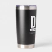 Aangepaste DNP Doctor of Nursing Practice Afstuder Geïsoleerde Drinkbeker (Voorkant)