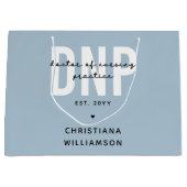 Aangepaste DNP Doctor of Nursing Practice Afstuder Groot Cadeauzakje (Voorkant)