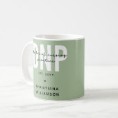 Aangepaste DNP Doctor of Nursing Practice Afstuder Koffiemok (Voorkant links)