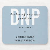 Aangepaste DNP Doctor of Nursing Practice Afstuder Muismat (Voorkant)