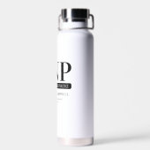 Aangepaste DNP Doctor of Nursing Practice Afstuder Waterfles (Achterkant)