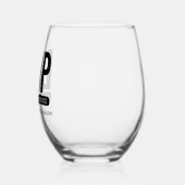 Aangepaste DNP Doctor of Nursing Practice Afstuder Wijnglas Zonder Voet (Links)