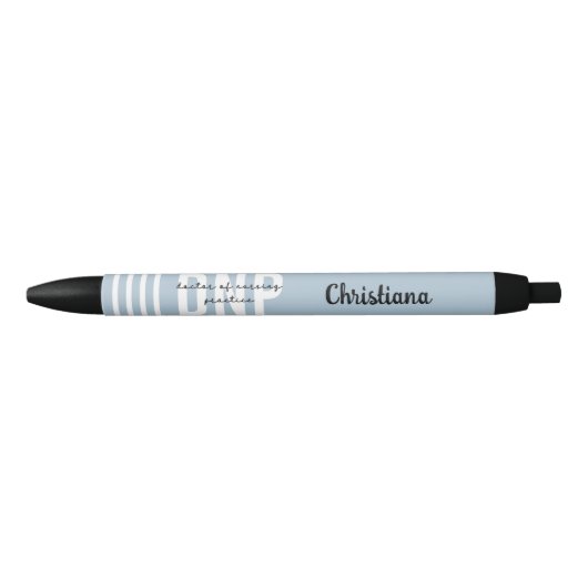 Aangepaste DNP Doctor of Nursing Practice Afstuder Zwarte Inkt Pen (Voorkant)