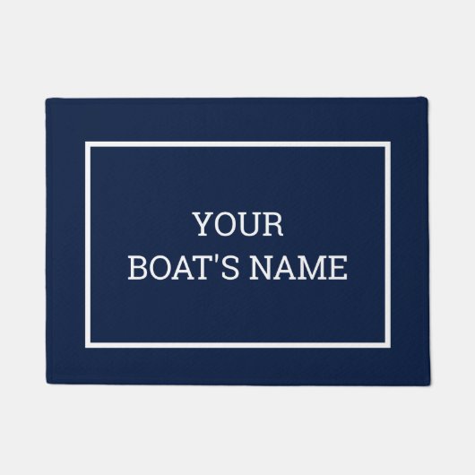 Aangepaste dockmat deurmat (Voorkant)