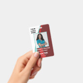 Aangepaste Doctor ID Werknemer Naam Badge (Handheld)