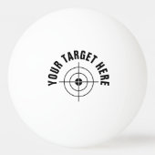 Aangepaste doelpraktijktafel tennis ping pongbal pingpongbal (Voorkant)