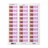 Aangepaste Dog Art retour adreslabels Etiket (Full Sheet)