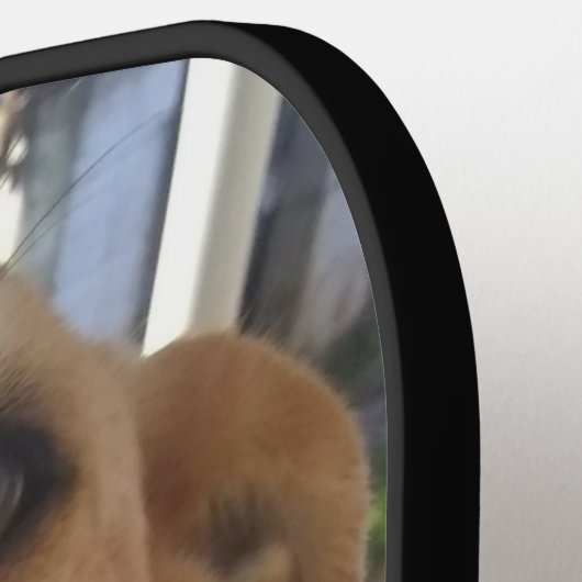 Aangepaste Dog-foto aangepast Pickleball Paddle (Links Detail)