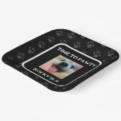 Aangepaste Dog Foto Birthday Party - Gepersonalise Papieren Bordje (Gebogen)