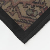 Aangepaste dog foto-inktbank fleece deken (Hoek)