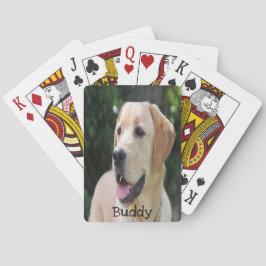 Aangepaste Dog-fotospeelkaarten Pokerkaarten
